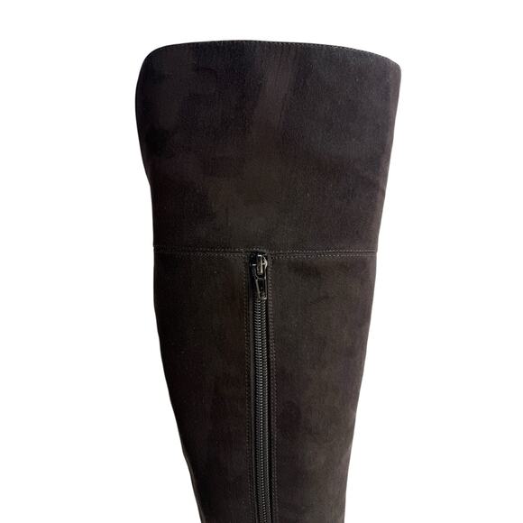 INC International Concepts Women's Size 5 Roann Knee High Boots Black Suede NWB - Picture 6 of 14